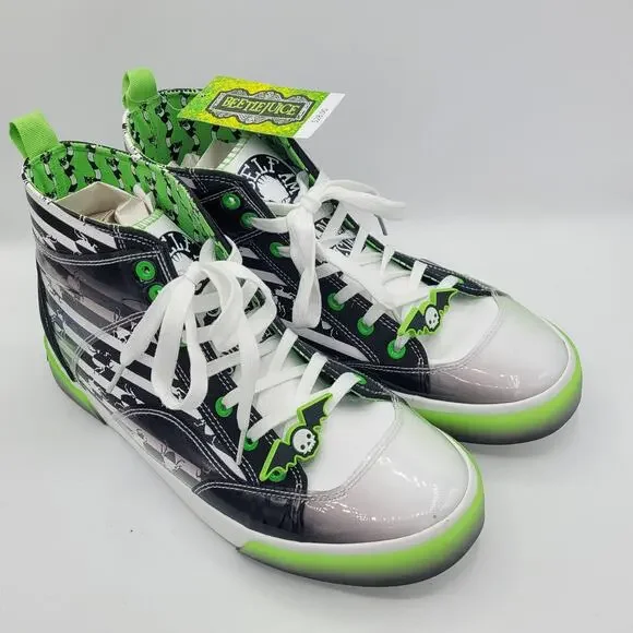 Ground Up Beetlejuice Women's size 11 green white movie collectible - Picture 2 of 9